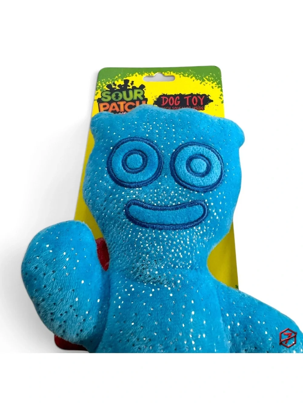 Jolly Rancher & Sour Patch Kids Dog Toy 2-Piece Plush Squeaker Bundle New